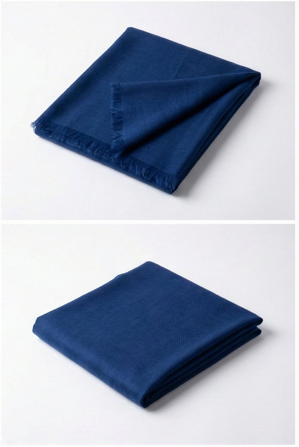 Slate Blue Himalayan Handmade Pashmina Shawl - Image 4